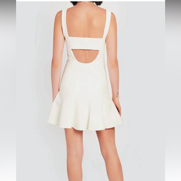 Cinq a sept Reeve mini dress in ivory - Picture 2 of 2